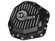 aFe Power Rear Diff Cover Black w/Machined Fins 17 Ford F-350/F-450 6.7L (td) Dana M300-14 (Dually) aFe Diff Covers  AXOPROS