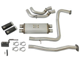 aFe POWER Rebel Series 2-1/2in 409 SS Cat Back Exhaust w/ Black Tips 16-17 Nissan Titan V8 5.6L aFe Catback  AXOPROS