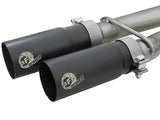 aFe POWER Rebel Series 2-1/2in 409 SS Cat Back Exhaust w/ Black Tips 16-17 Nissan Titan V8 5.6L aFe Catback  AXOPROS