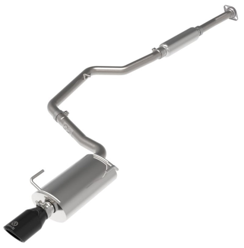 aFe POWER Takeda 12-16 Subaru Impreza 2.0L 2.5in 304SS CB Exhaust w/ Black Tips aFe Catback  AXOPROS