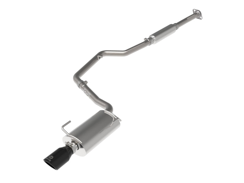 aFe POWER Takeda 12-16 Subaru Impreza 2.0L 2.5in 304SS CB Exhaust w/ Black Tips aFe Catback  AXOPROS