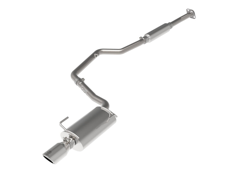 aFe POWER Takeda 12-16 Subaru Impreza 2.0L 2.5in 304SS CB Exhaust w/ Polished Tips aFe Catback  AXOPROS