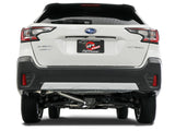 aFe POWER Takeda 20-23 Subaru Outback H4-2.5L 2-1/2in 304 Stainless Steel Cat-Back Exhaust System aFe Catback  AXOPROS