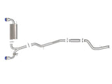 aFe POWER Takeda 2021 Toyota Supra 2.0L (t) 2.5in-3in 304 SS CB Exhaust w/ Blue Tips aFe Catback  AXOPROS