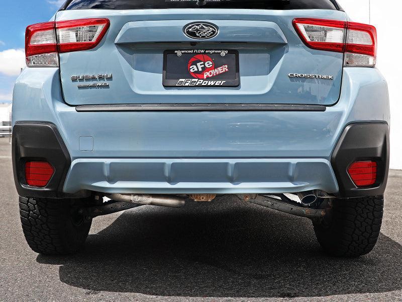 aFe POWER Takeda 2.5in 304 SS Cat-Back Exhaust System Subaru Crosstrek 18-19 H4-2.0L aFe Catback  AXOPROS
