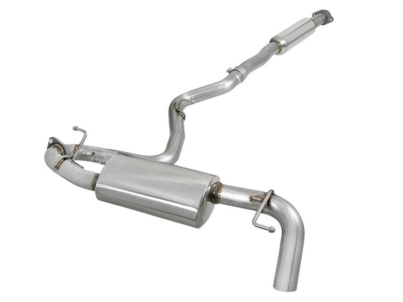 aFe POWER Takeda 2.5in 304 SS Cat-Back Exhaust System Subaru Crosstrek 18-19 H4-2.0L aFe Catback  AXOPROS
