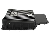 aFe Power Transmission Pan Black Machined 11-14 Ford 6R140 Trucks V8 6.7L (td) aFe Diff Covers  AXOPROS