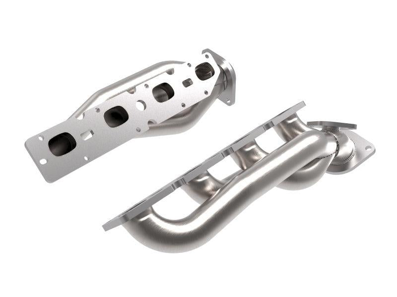 aFe Power Twisted Steel 304SS Shorty Header 19-21 Ram 2500/3500 V8-6.4L aFe Headers & Manifolds  AXOPROS