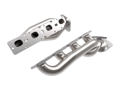 aFe Power Twisted Steel 304SS Shorty Header 19-21 Ram 2500/3500 V8-6.4L aFe Headers & Manifolds  AXOPROS
