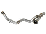 aFe POWER Twisted Steel Y-Pipe 2-1/4in 409 SS Exhaust System 2018 Jeep Wrangler (JL) V6-3.6L aFe X Pipes  AXOPROS
