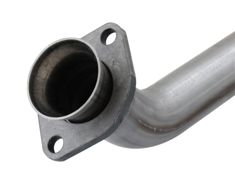 aFe Power Twisted Steel Y-Pipe Stainless Steel 2.5in 12-14 Jeep Wrangler V6 3.6L aFe Headers & Manifolds  AXOPROS