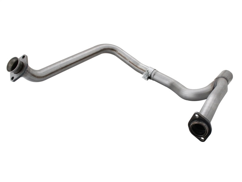 aFe Power Twisted Steel Y-Pipe Stainless Steel 2.5in 12-14 Jeep Wrangler V6 3.6L aFe Headers & Manifolds  AXOPROS
