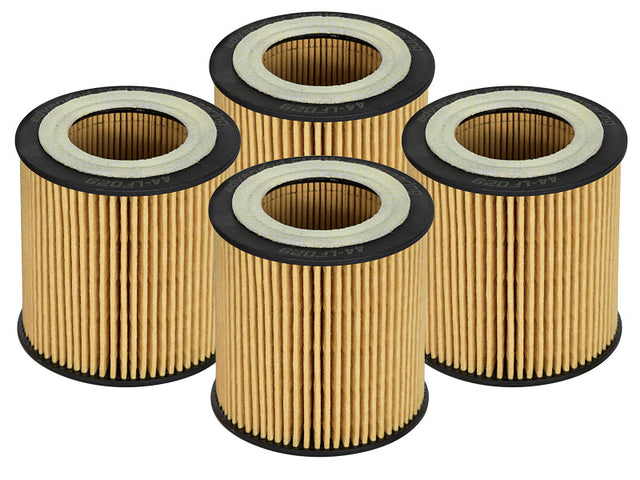 aFe Pro GUARD D2 Oil Filter 06-19 BMW Gas Cars L6-3.0T N54/55 - 4 Pack aFe Oil Filters  AXOPROS