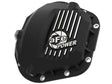 aFe Pro Series Dana 60 Front Differential Cover Black w/ Machined Fins 17-20 Ford Trucks (Dana 60) aFe Diff Covers  AXOPROS