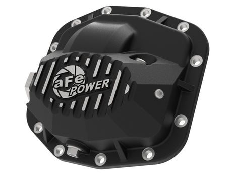 aFe Pro Series Front Differential Cover Black 2018+ Jeep Wrangler (JL) V6 3.6L (Dana M186) aFe Diff Covers  AXOPROS