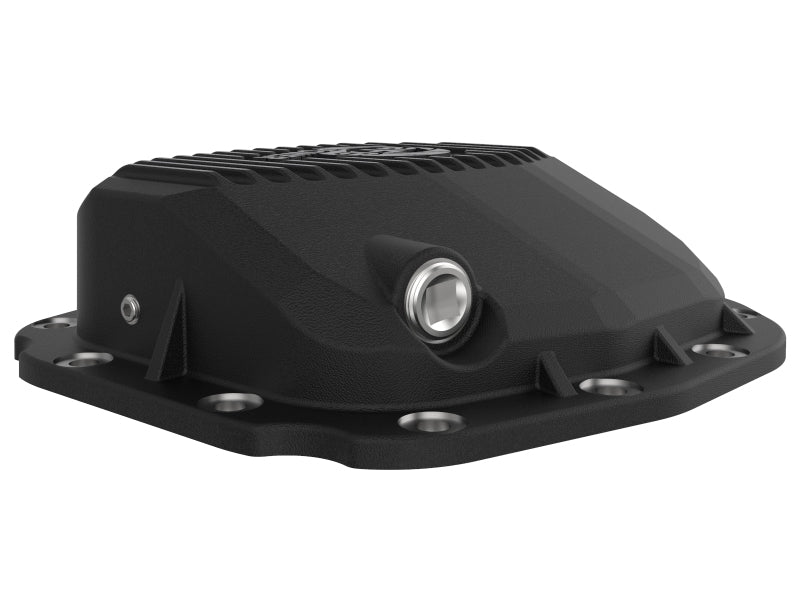 aFe Pro Series Rear Differential Cover Black w/ Fins 15-19 Ford F-150 (w/ Super 8.8 Rear Axles) aFe Diff Covers  AXOPROS