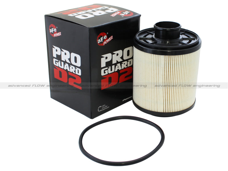 aFe ProGuard D2 Fluid Filters Fuel F/F FUEL Ford Diesel Trucks 11-16 V8-6.7L (td) aFe Fuel Filters  AXOPROS