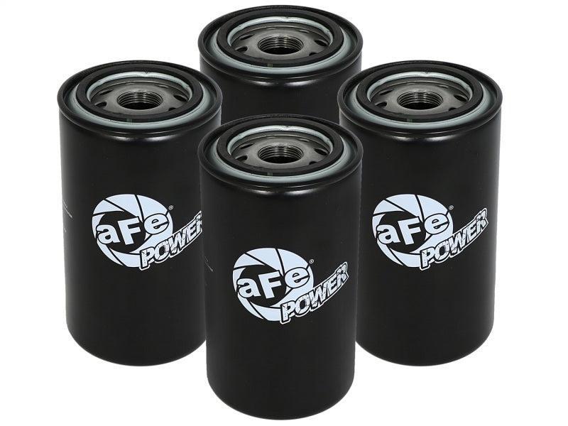 aFe ProGuard D2 Fluid Filters Oil F/F OIL 89-16 Dodge Diesel Trucks L6-5.9L/6.7L (td) (4 Pack) aFe Oil Filters  AXOPROS