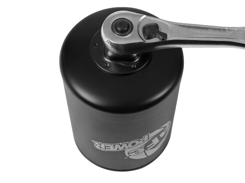 aFe ProGuard D2 Fluid Filters Oil for 01-17 GM Diesel Trucks V8-6.6L (4 Pack) aFe Oil Filters  AXOPROS