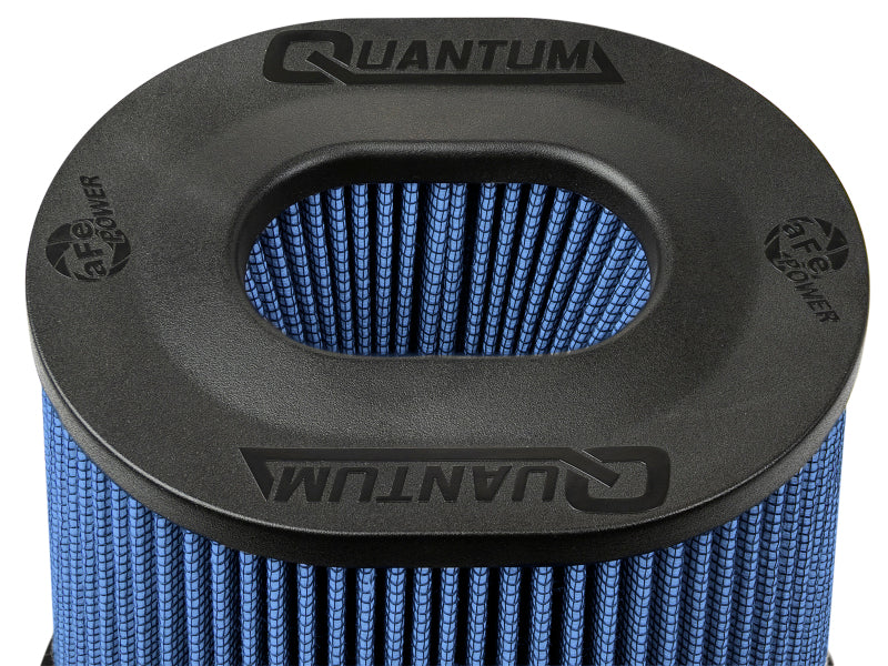 aFe Quantum Pro-5 R Air Filter Inverted Top - 5in Flange x 9in Height - Oiled P5R aFe Cold Air Intakes  AXOPROS