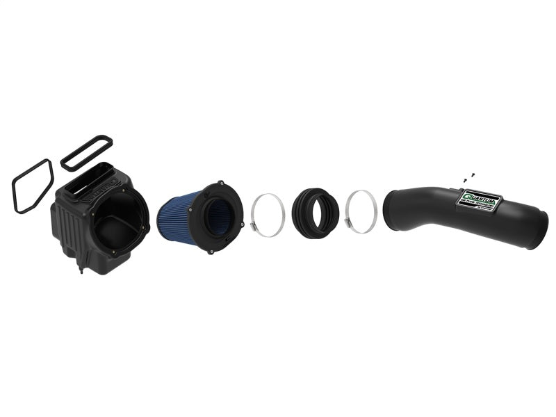 aFe Quantum Pro 5R Cold Air Intake System 17-18 GM/Chevy Duramax V6-6.6L L5P - Oiled aFe Cold Air Intakes  AXOPROS