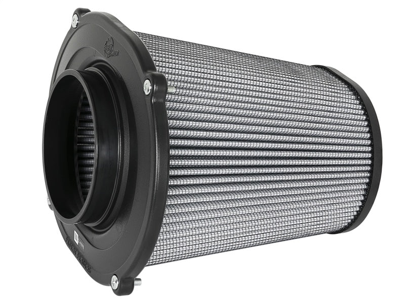 aFe Quantum Pro DRY S Air Filter Inverted Top - 5in Flange x 8in Height - Dry PDS aFe Cold Air Intakes  AXOPROS