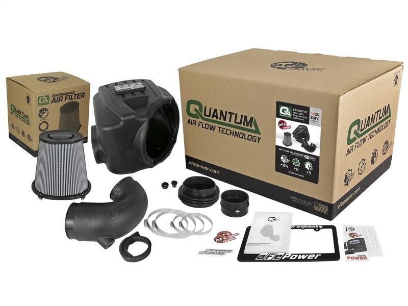 aFe Quantum Pro DRY S Cold Air Intake System 94-02 Dodge Cummins L6-5.9L - Dry aFe Cold Air Intakes  AXOPROS