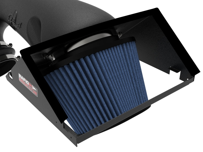 aFe Rapid Induction Cold Air Intake System w/Pro 5R Filter 2021+ Ford F-150 V6-3.5L (tt) aFe Cold Air Intakes  AXOPROS