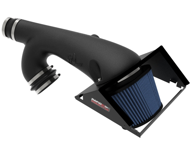 aFe Rapid Induction Cold Air Intake System w/Pro 5R Filter 2021+ Ford F-150 V6-3.5L (tt) aFe Cold Air Intakes  AXOPROS