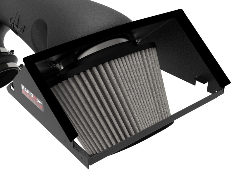 aFe Rapid Induction Cold Air Intake System w/Pro DRY S Filter 2021+ Ford F-150 V6-3.5L (tt) aFe Air Filters - Universal Fit  AXOPROS