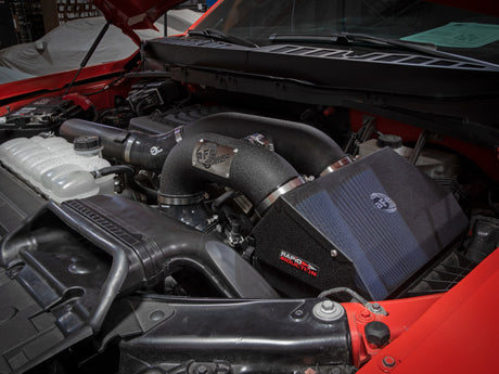 aFe Rapid Induction Pro 5R Cold Air Intake System 21-22 Ford F-150 Raptor V6-3.5L (tt) aFe Cold Air Intakes  AXOPROS