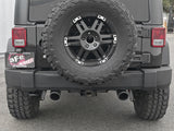 aFe Rebel Series 2.5in 409 SS Axle-Back Exhaust w/ Black Tips 2007+ Jeep Wrangler (JK) V6 3.6L/3.8L aFe Axle Back  AXOPROS