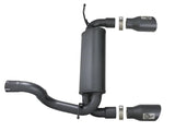 aFe Rebel Series 2.5in 409 SS Axle-Back Exhaust w/ Black Tips 2018+ Jeep Wrangler (JL) V6 3.6L aFe Axle Back  AXOPROS