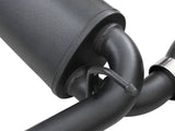 aFe Rebel Series 2.5in 409 SS Axle-Back Exhaust w/ Black Tips 2018+ Jeep Wrangler (JL) V6 3.6L aFe Axle Back  AXOPROS