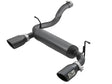 aFe Rebel Series 2.5in 409 SS Axle-Back Exhaust w/ Black Tips 2018+ Jeep Wrangler (JL) V6 3.6L aFe Axle Back  AXOPROS