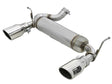 aFe Rebel Series 2.5in 409 SS Axle-Back Exhaust w/Polished Tips 07+ Jeep Wrangler (JK) V6 3.6L/3.8L aFe Axle Back  AXOPROS