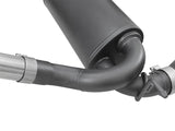 aFe Rebel Series 2.5in 409 SS Cat-Back Exhaust w/ Black Tips 2007+ Jeep Wrangler (JK) V6 3.6L/3.8L aFe Catback  AXOPROS