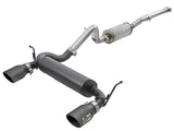 aFe Rebel Series 2.5in 409 SS Cat-Back Exhaust w/ Black Tips 2007+ Jeep Wrangler (JK) V6 3.6L/3.8L aFe Catback  AXOPROS