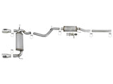 aFe Rebel Series 2.5in 409 SS Cat-Back Exhaust w/ Polished Tips 07+ Jeep Wrangler (JK) V6 3.6L/3.8L aFe Catback  AXOPROS
