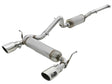 aFe Rebel Series 2.5in 409 SS Cat-Back Exhaust w/ Polished Tips 07+ Jeep Wrangler (JK) V6 3.6L/3.8L aFe Catback  AXOPROS