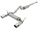 aFe Rebel Series 2.5in 409 SS Cat-Back Exhaust w/ Polished Tips 07+ Jeep Wrangler (JK) V6 3.6L/3.8L aFe Catback  AXOPROS