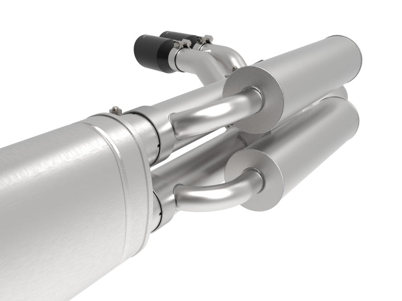 aFe Rebel Series 3in 409 SS Cat-Back Exhaust w/ Black Tips 17-20 Ford F-250/F350 V8 6.2L/7.3L aFe Catback  AXOPROS