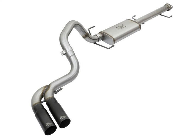 aFe Rebel Series 3in Stainless Steel Cat-Back Exhaust System w/Black Tips 07-14 Toyota FJ Cruiser aFe Catback  AXOPROS