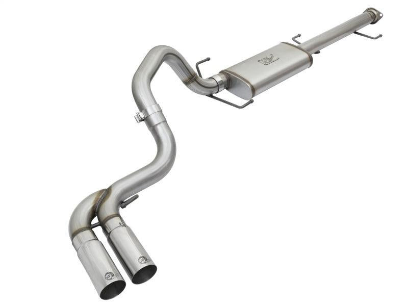aFe Rebel Series 3in Stainless Steel Cat-Back Exhaust System w/Polished Tips 07-14 Toyota FJ Cruiser aFe Catback  AXOPROS