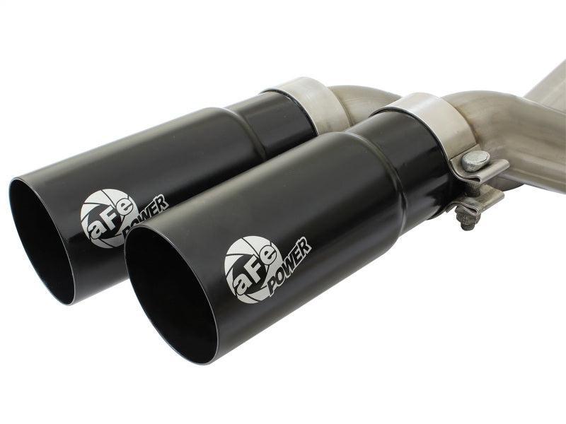 aFe Rebel Series Exhaust SS Front Side Exit CB w/ Black Tips 10-14 Ford F150 Ecoboost V8 6.2L aFe Catback  AXOPROS