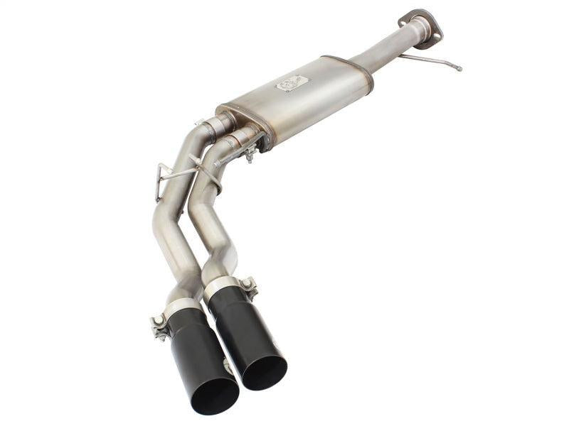 aFe Rebel Series Exhaust SS Front Side Exit CB w/ Black Tips 10-14 Ford F150 Ecoboost V8 6.2L aFe Catback  AXOPROS