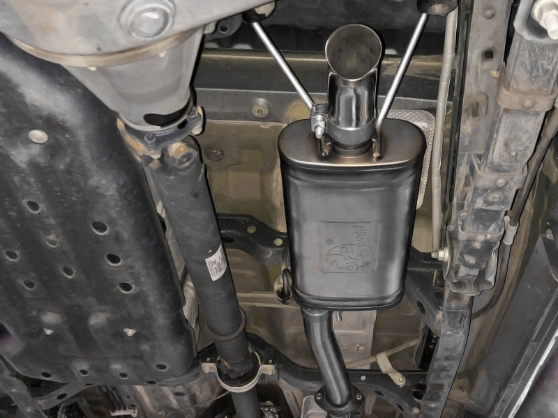 aFe ROCK BASHER 2.5in 409 SS Cat-Back Exhaust - 16-20 Toyota Tacoma L4-2.7L / V6-3.5L aFe Catback  AXOPROS