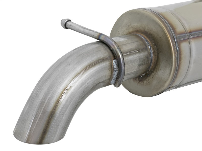 aFe Rock Basher 3in 409 SS Cat-Back Turn-Down Exhaust 12-18 Jeep Wrangler (JK) V6 3.6L/ 07-11 3.8L aFe Catback  AXOPROS