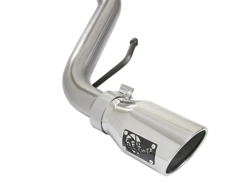 aFe Scorpion 2-1/2in Alum Steel Cat-Back Exhaust w/ Polished Tips 07-17 Toyota FJ Cruiser V6 4.0L aFe X Pipes  AXOPROS
