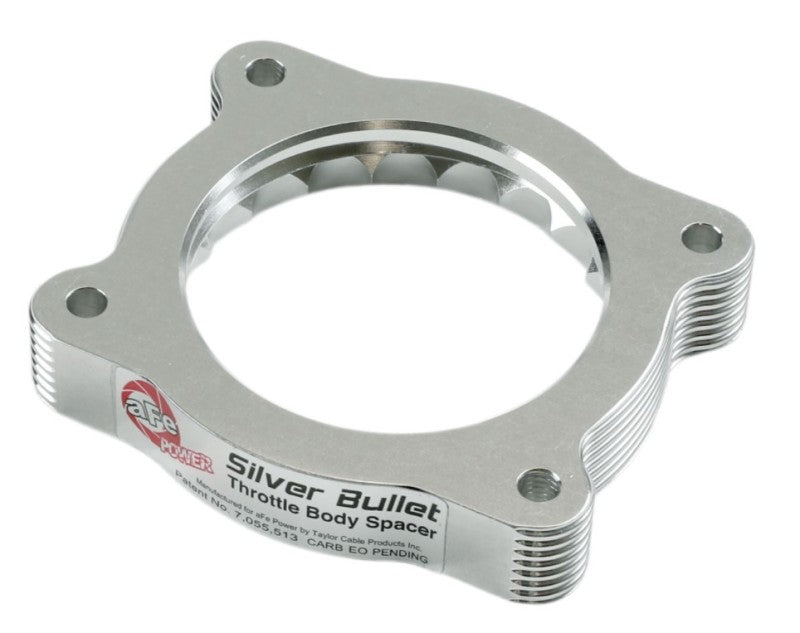 aFe Silver Bullet Throttle Body Spacer 04-12 GM Colorado/Canyon L5 3.5L/3.7L aFe Throttle Body Spacers  AXOPROS